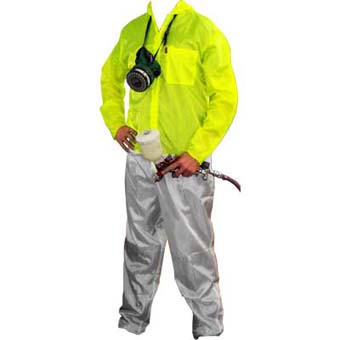 GPI FLURO POLY OVERALLS LARGE - HNOCL 